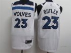 Timberwolves #23 Jimmy Butler White Nike Authentic Jersey