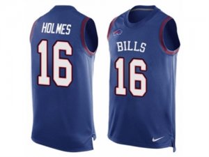 Mens Nike Buffalo Bills #16 Andre Holmes Limited Royal Blue Player Name & Number Tank Top NFL Jersey