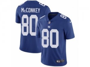 Mens Nike New York Giants #80 Phil McConkey Vapor Untouchable Limited Royal Blue Team Color NFL Jersey