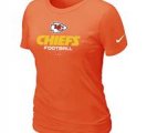 Women Kansas City Chiefs Orange T-Shirt