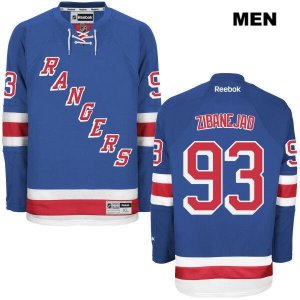 Men New York Rangers #93 mika zibanejad Blue Stitched NHL Jersey