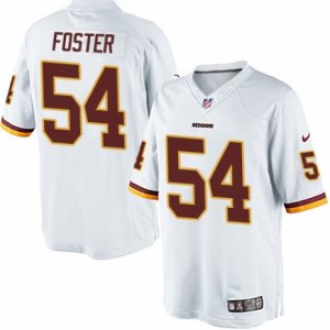 Mens Nike Washington Redskins #54 Mason Foster Limited White NFL Jersey