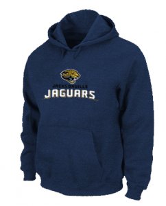 Jacksonville Jaguars Authentic Logo Pullover Hoodie D.Blue