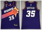 Suns #35 Kevin Durant Purple Nike City Edition Swingman Jersey