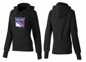 NHL Women New York Rangers Logo Pullover Hoodie 26