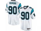 Men's Nike Carolina Panthers #90 Julius Peppers Limited White NFL Jersey