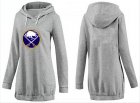 NHL Women Buffalo Sabres Logo Pullover Hoodie 9