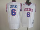 nba philadelphia 76ers #6 erving white[swingman]nba philadelphia 76ers #6 erving white[swingman]