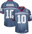 nfl New York Giants #10 Eli Manning Grey Super Bowl XLVI