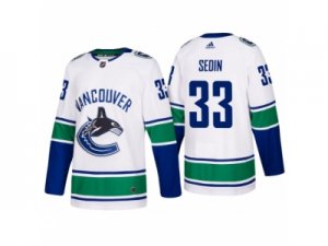 Mens adidas Vancouver Canucks #33 Henrik Sedin 2017-2018 Season Away Jersey