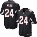 Mens Nike Arizona Cardinals #24 Adrian Wilson Game Black Alternate NFL Jersey