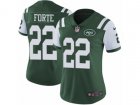 Women Nike New York Jets #22 Matt Forte Vapor Untouchable Limited Green Team Color NFL Jersey