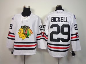 nhl jerseys chicago blackhawks #29 bickell white[2015 winter classic)