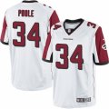 Mens Nike Atlanta Falcons #34 Brian Poole Limited White NFL Jersey