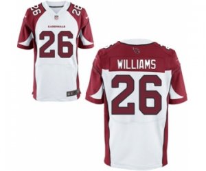 Men\'s Nike Arizona Cardinals #26 Brandon Williams Elite White NFL Jersey