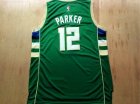NBA milwaukee bucks #12 parker green jerseys