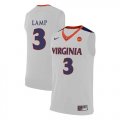 Virginia Cavaliers 3 Jeff Lamp White College Basketball Jersey