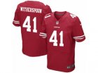 Mens Nike San Francisco 49ers #41 Ahkello Witherspoon Elite Red Team Color NFL Jersey