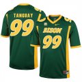 North Dakota State Bison 99 Nate Tanguay Green College Football Jersey