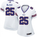 Women Nike Buffalo Bills #25 LeSean McCoy white jerseys