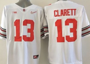 Ncaa Ohio State Buckeyes #13 Clarett white jerseys