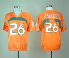 Miami Hurricanes 26 Sean Taylor Orange College Jersey