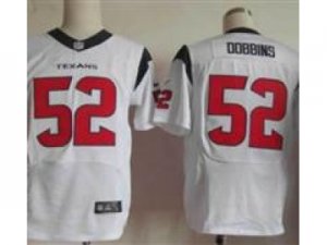 Nike NFL Houston Texans #52 Tim Dobbins white Jerseys(Elite)