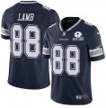 Nike Cowboys #88 CeeDee Lamb Navy With Est 1960 Patch Vapor Untouchable Limited Jersey