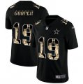 Nike Cowboys #19 Amari Cooper Black Statue Of Liberty Limited Jersey