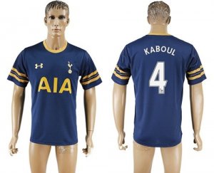 Tottenham Hotspur #4 Kaboul Away Soccer Club Jersey