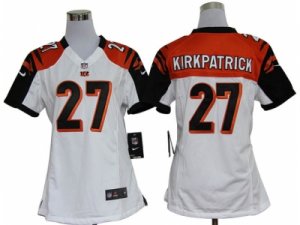 Nike women nfl Cincinnati Bengals #27 Dre Kirkpatrick white