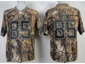 Nike San Francisco 49ers #85 Vernon Davis Camo Jerseys(Elite)