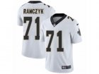 Mens Nike New Orleans Saints #71 Ryan Ramczyk Vapor Untouchable Limited White NFL Jersey