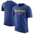 Golden State Warriors Royal Nike Practice Performance T-Shirt