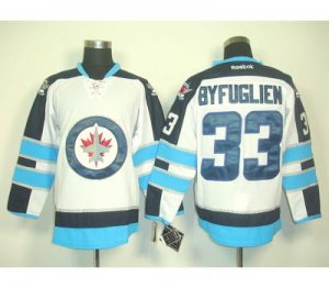 nhl jets #33 byfuglien white 2011 new