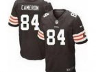 Nike NFL Cleveland Browns #84 Jordan Cameron Brown jerseys(Elite)