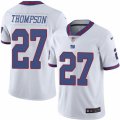 Mens Nike New York Giants #27 Darian Thompson Limited White Rush NFL Jersey