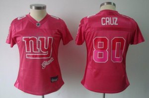 women new york giants #80 cruz pink[2012 new]