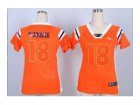 Nike women jerseys denver broncos #18 peyton manning orange[fashion Rhinestone sequins]