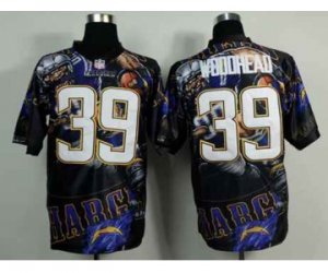 Nike jerseys san diego chargers #39 woodhead camo[Elite Fanatical version]