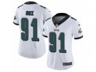 Women Nike Philadelphia Eagles #91 Fletcher Cox Vapor Untouchable Limited White NFL Jerse