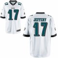 Men's Philadelphia Eagles #17 Alshon Jeffery Nike White Game Jersey