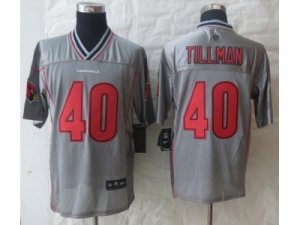 Nike Arizona Cardicals #40 Tillman Grey Jerseys(Vapor Elite)