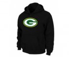 Green Bay Packers Logo Pullover Hoodie black