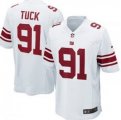 Nike nfl New York Giants #91 Justin Tuck white jersey