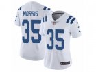 Women Nike Indianapolis Colts #35 Darryl Morris Vapor Untouchable Limited White NFL Jersey