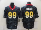 Nike Rams #99 Aaron Donald Black Camo Limited Jersey