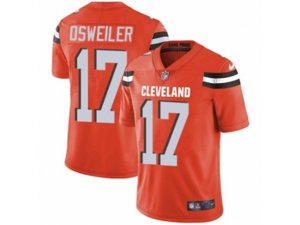 Nike Cleveland Browns #17 Brock Osweiler Vapor Untouchable Limited Orange Alternate NFL Jersey