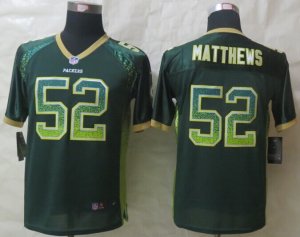 Youth 2014 New Nike Green Bay Packers #52 Matthews green Jerseys(Drift Fashion)