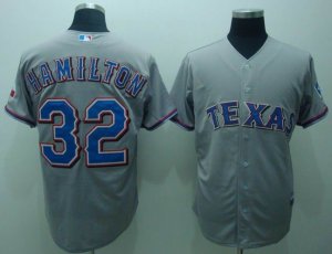 Texas Rangers #32 Josh Hamilton gray